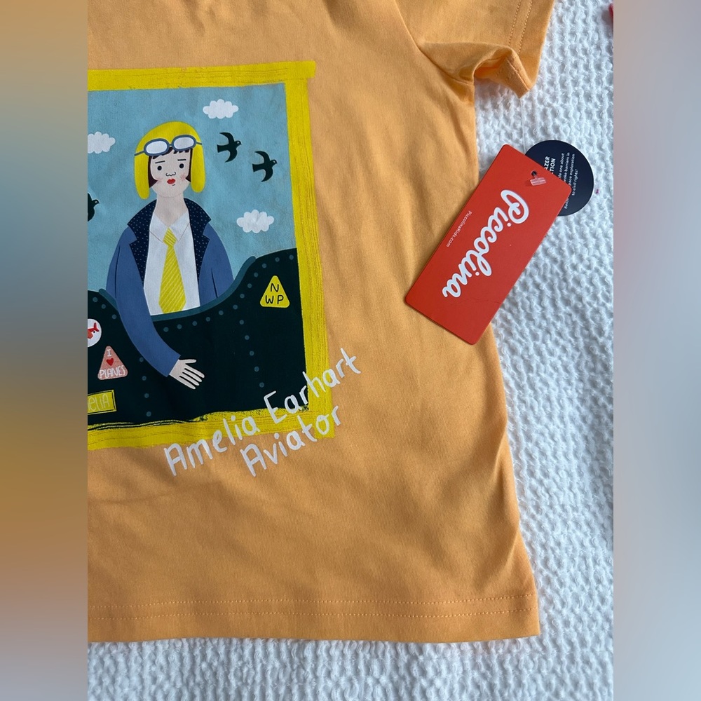Piccolina x Target Amelia Earhart Short Sleeve Trailblazer Tee - Picture 5 of 5